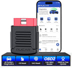 MUCAR BT200 OBD2 Scanner Bluetooth for iOS & Android, Car Scanner Diagnostic Tool for All Systems, Oil/SAS Reset(One Year Free), Check Engine Light, Auto VIN, Lifetime Free Update