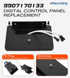 Mtsooning 9907170133 Digital Control Panel LED Display Replacement for Masterbuilt MB21071218, MB21072319, MB21072719 Other Models Digital Electric Smoker Grill Models Controller
