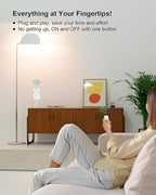 TREEWELL Remote Control Outlet with 2 Remotes, 200 FT Long Range Wireless Light Switch, 15A/1875W High-Power Electrical Outlet Switch for Lamps, Lights, Household Appliances, FCC & ETL Listed