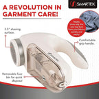 Smartek Fabric Shaver Fuzz Remover, Electric Lint Remover for Clothes, Sweater Shaver to Remove Pilling, Couch Cleaner