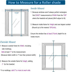 COOLWINDS Motorized Blinds with Remote Cordless Automatic Motorized Shades Custom Blinds for Windows Smart Curtains Compatible with Alexa Google Home(Blackout Ivory White,W51 x H72in)
