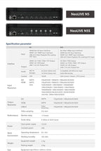 SPROLINK NeoLIVE N5S 5 Input Channels Video Streaming switcher Laptop Design with 10.1inch Screen, with Dual 4k inputs, Support MV and PGM outputs (Neolive N5S)