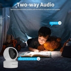 VSTARCAM 5G Security Camera Indoor, 4MP 2.5K Pet Camera with Speaker for Dog/Cat, Baby Monitor with Phone App, Dual-Band WiFi, Auto Tracking, IR Night Vision, 2-Way Talk, Cloud & SD Card Storage