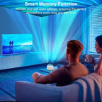HUMIIEYE Northern Lights Projector, 13 Colors Aurora Night Light Projector for Bedroom, 3 Timers, Remote Galaxy Light Projector, Memory Function Dimmable Mood Lighting for Playroom Kids Teen Girl Gift