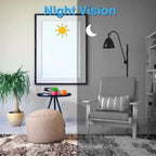 XISRU 64GB Home Security Camera, 1080P Surveillance Camera, Indoor Camera with 10000mAh Battery, Night Vision, Motion Detection