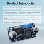 KERWINN 10PCS LM2596 DC-DC Buck Converter Step Down Module, 3.0-40V to 1.5-35V Adjustable Voltage Regulator Power Supply