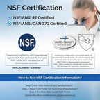 ICEPURE DA29-00003G Refrigerator Water Filter Replacement for Samsung DA29-00003G, DA29-00003B, RSG257AARS, RFG237AARS, Aqua-Pure Plus, HAFCU1, RFG297AARS, RS22HDHPNSR, WSS-1, RWF1100A, 4PACK