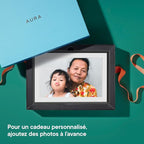 Aura Digital Picture Frame - 10.1" HD Mat Display | Wirecutter's Best Digital Frame for Gifting | Text Photos Directly to Your Frame from Anywhere | Quick & Easy Setup Over WiFi - Free App | No Fees