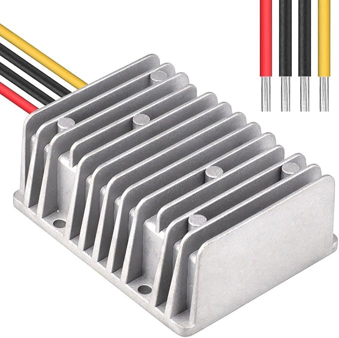Cellena DC Step Down 360W 48V to 12V 30A Voltage Regulator, Waterproof DC Voltage Reducer for Golf Cart