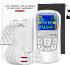 OSITO TENS Unit Muscle Stimulator (FSA or HSA Eligible) Rechargeable Electronic Pulse Massager with 4 Reusable Pads - Pain Relief Therapy Machine with Dual Channel 25 Modes