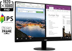 acer 21.5 Inch Full HD (1920 x 1080) IPS Ultra-Thin Zero Frame Computer Monitor (HDMI & VGA Port), SB220Q bi