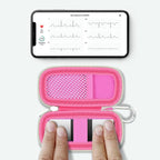 Heart Monitor Case Compatible with AliveCor Kardia Mobile ECG/for KardiaMobile 6L for Apple and Android Device - CASE ONLY (Rose Red)