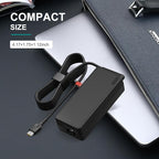 65W USB-C Laptop Charger Compatible with Lenovo Yoga,Chromebook,ThinkPad T490 X380 L490 E480, ADLX65YDC3A ADLX65YLC3A 65w Laptop Adapter
