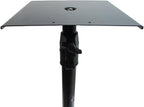 Harmony Audio HA-BKSPKS Home Audio - Studio Monitor Adjustable Height Bookshelf Speaker Stand Pair