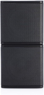 Pure Resonance Audio MC2.5B Dual 2.5” Swiveling Surround Sound Mini Cube Speaker (Pair, Black) (Without Brackets)
