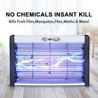 20W Electric Indoor Bug Zapper, Mosquito Trap with UV Light, Insect Killer Eliminator for Home, Office, Restaurant