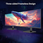 KTC 24 Inch QHD 100Hz Computer Monitor IPS 2K, 1300:1 Contrast, Anti-Blue Light Screen, 122% sRGB, FreeSync & G-Sync Compatible, HDMI2.0 & Display Port 1.4, PC Monitor for Gaming Office Work H24T27