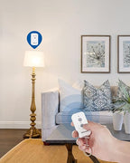 Remote Control Outlet Plug Wireless On Off Power Switch, WILAWELS Wireless Remote Light Switch for Lamp, Light, Fan, Programmable, Compact, 100ft RF Range, FCC Listed, Battery Included W02RC1106