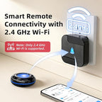 CallToU Wi-Fi Wireless Caregiver Pager Call Button for Elderly at Home, APP Emergency Alert Fall Help System for Seniors, Patients/Disabled Monitoring at Home