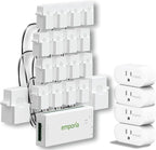 Emporia Energy Monitor with 16 Sensors + 4 Smart Plugs Super Bundle - Whole Home Electricity Usage Tracking & Real-Time Control - Supports Solar Net Metering - Works with iOS, Android, Alexa