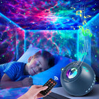 PIKOY INS Northern Lights Projector Star Projector Brown