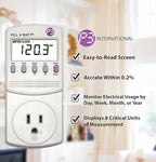 4-Pack P3 P4400 Kill A Watt Electricity Usage Monitor (4-Pack)