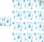 SimpliSafe Adhesive Replacement - 24 PCS Pre-Cut Strips for Entry Sensors & Magnets, No Residue Removal, Strong Hold for Wall/Door, 12 Sensor Pads + 12 Magnet Pads