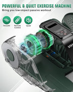 VIVURN® 019 Under Desk Elliptical 12 Adjustable Speeds Motorized Leg Exerciser While Sitting for Seniors As Seen on TV with Non-Slip Mat Low Impact Quiet&Portable Pedal Exerciser for Home and Office