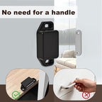 16 Pack Magnetic Push Latch,Heavy Duty Magnetic Touch Latch,for Push to Open Cabinet or Kitchen Drawer, Kitchen Door (White - 0.98 inch, 16 Pack)