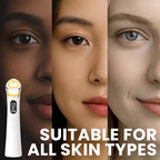 Face Lift Device – 8 in 1 Skin Tightening and Lifting, LED Light Therapy for Wrinkles, Korean Skin Care, Spa-Grade Facial Massager Lifting & Firming Beauty Massager (White)