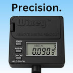 WR550 Wixey Digital Readout with Remote LCD Display - Precision Thickness 12'' Height Measuring Calipers for Planer, Drum Sander, & Wide Belt Sander - 0.002" Accurate Digital Callipers for Measuring
