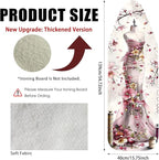 Nuxovilar Ironing Board Cover Needle Cotton 15x54 Inches | Ironing Board Cover and Pad Floral Dress Form Needle Cotton for Craft Room, Laundry Area, Home