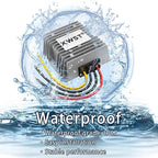 DC DC 12V to 13.8V 18A Step-up Module,Boost Converter 9V-13V to 13.8V Voltage Regulator,Waterproof Power Adapt 248W 13.8V Volt Transformer Module (12V to 13.8V 18A)