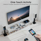 SofaBaton X2 Universal Remote Control with Touchscreen, Powerful Hub, One-Touch Activities, Custom APP, Compatible with IR/Bluetooth/RF/WiFi Devices, Works with Alexa&Google Assistant&Home Assistant