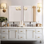 Mirrorons Frameless Wall Mirror 18" x 24", Modern Rectangle Bathroom Mirrors for Wall with Polished Edge, Horizontally or Vertically. Upgraded Shatterproof Mirror, Entryways, Bathroom, Gym.