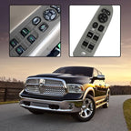 Power Window Switch and Taupe Bezel Fits for 2002-2009 Dodge Ram 1500 2500 3500, 2001-2004 Dodge Dakota, 2001-2003 Dodge Durango,2005-2009 Dodge Sprinter 2500 3500 OEM 56049805AB