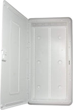 Legrand - On-Q 30 Inch Media Enclosure, WiFi Electrical Box, Cable Management Box for Distribution of Networking Service, Recessed Media Box Lets Signal Through, White, ENP3050NA