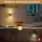 L LOHAS LED 2 Pack 3CCT Night Lights Plug into Wall, 3000K/4000k/5000K Adjustable Color Temperature Night Light,Bubble Nightlight with Dusk to Dawn Sensor for Rooms Bathroom Hallway