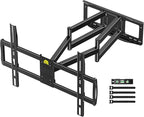 FORGING MOUNT Heavy Duty XXL Full Motion TV Wall Mount for 55-120 inch Extra Large TVs 98" 100",Holds 275 lbs, Max VESA 900x600, 42.9" Extension Long Arm TV Mount Swivel,Tilt,Preassembled,16-24” Studs