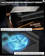 IFOOTAGE SL1 320DN LED Video Light,Continuous LED Lighting with 5600k Daylight,CRI 98+,Brightness 56000lux @ 1m,8 Light Effects,APP Control,for Professional Video Recording