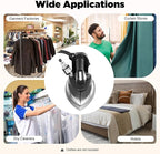 1200W Industrial Electric Steam Iron, Professional Steam Iron with 0.79gal Water Tank and Adjustable Temperature for Garment Factories Curtain Stores Dry Cleaners