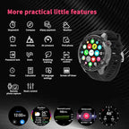 Fitness Tracker Watch with Heart Rate Monitor Activity Tracker with Pedometer Smart Watch Sleep Monitor with Step Counter Calories Blood Oxygen Blood Pressure Monitor Make/Answer Call Health Tracker