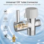 Handheld Bidet Sprayer for Toilet with Adjustable Water Pressure – Feminine Hygiene Shower, Baby Cloth Diaper Washer, Pet Bathing, Easy Installation with Bidet Hose
