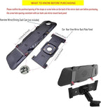 CALLARON 1 Set Dash Cam Mirror Mount Rear View Mirror Back Plate Panel Car Rear View Camera Mount Kit for 5.5" - 12" Rearview Mirror Dash Cams