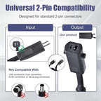 EAJION Universal Battery Pack for Reclining Furniture, 2500mAh Rechargeable Wireless Power Supply Fits Furniture with 2-Pin Connection, Batteries for Electric Sofas, Recliner, Couch, Lift Chairs