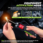 JDIAG Automotive Circuit Tester 0-80V DC, 12V 24V Digital Multimeter with Waveform Display, Buzzer, Flashlight, Short Finder, Continuity Tester, Voltage Tester for Diagnostic, Activating Components