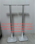 ZGOUO Floor Speaker Stand is Suitable for Sony HT- A9M2 Surround Sound System,The Bracket is Made of Aluminum Alloy Material and can Hide The Power Cord (Custom Pair)
