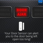 YoLink LoRa Smart Door & Window Sensor: Up to 1/4 Mile Open-Air Range, Door Left-Open Reminders, up to 5 Year Battery Life, Alexa, IFTTT, Home Assistant, Home Security, Hub Required