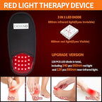 DGQY Upgraded Red Infrared Light Therapy for Feet Pain Relief FDA Cleared LED Light Therapy Slipper Device for Foot Toes Instep Heel Home Use (Ps-hj2)