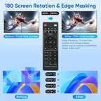 2x2 HDMI 4K Video Wall Controller with Media Player Function,4K@30HZ TV Wall Processor, 8 Display Modes 1x1 1x2 1x3 1x4 2x2 2x1 3x1 4x1 with Remote Control, 180°Rotate,with for 4x1-1 HDMI Input/Output